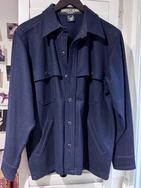 ✦ ✨⭐ Vintage ROOTS JEANS | Sophisticated Navy Structured Jacket | Size 10 ✨⭐